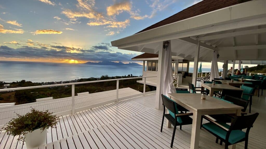 Hôtel Tahiti vue sur Moorea