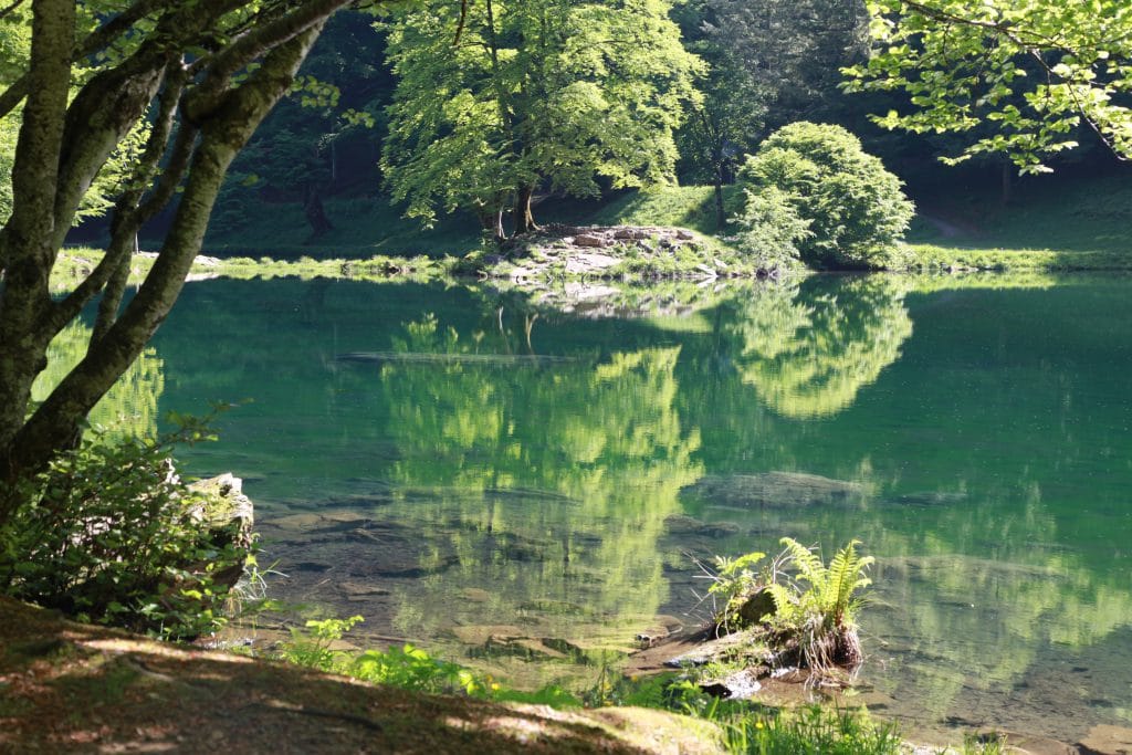 Le lac de Bethmale.