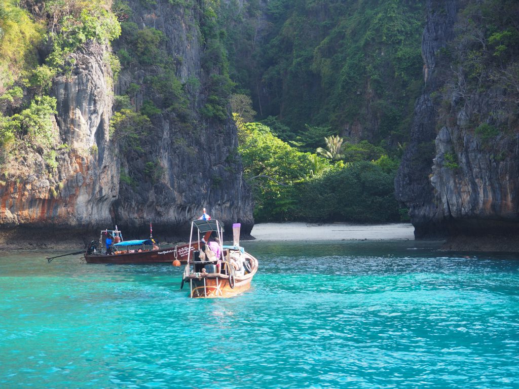 le long tail Ko Phi Phi pour se déplacer en famille