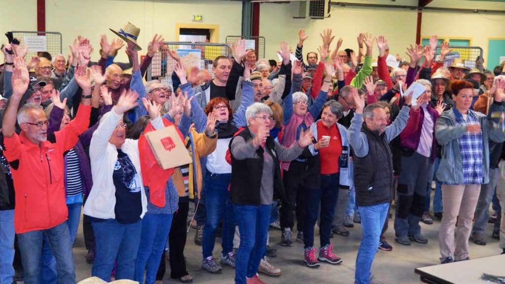 300 bénévoles rassemblés pour un chantier.