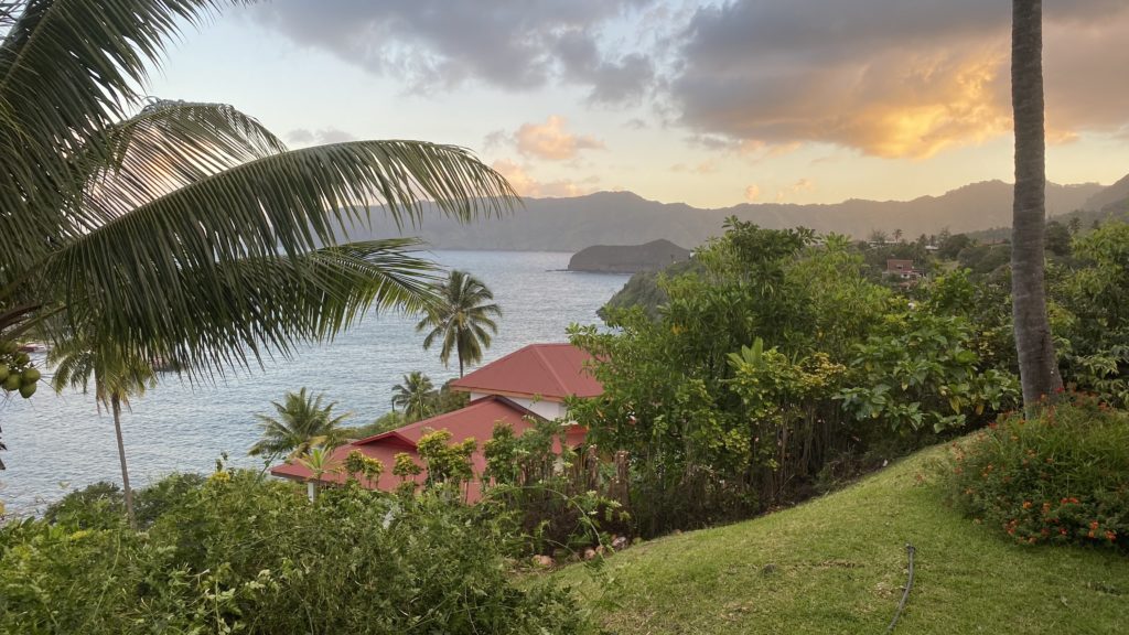 Vue depuis le Temetiu Village