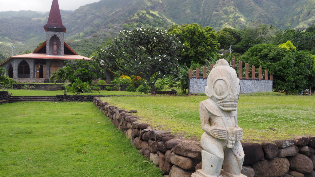 Vaitahu, principal village de Tahuata.