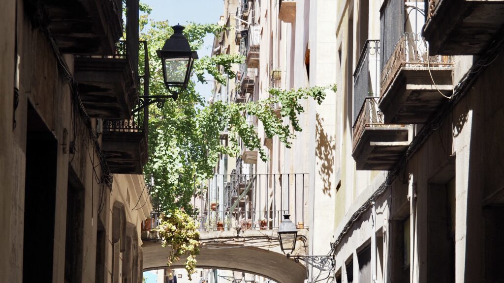 Les rues Pittoresques de Barceloneta