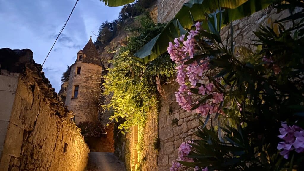 La Roque Gageac la nuit